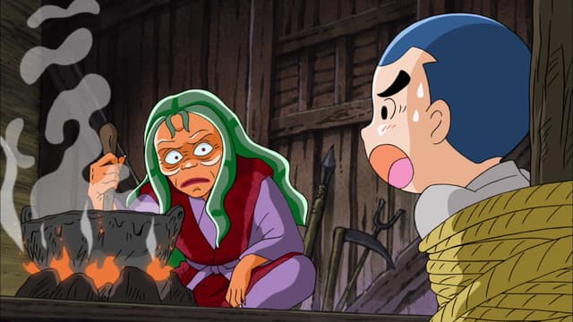 Furusato Saisei: Nippon no Mukashi Banashi, The Three Charms / The Kid and the Cat Picture. / The God of Poverty