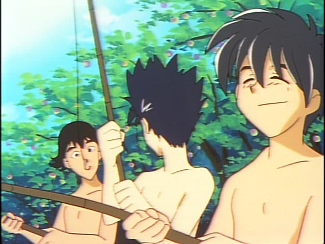 Senkaiden Houshin Engi, Taikoubou Lowers a Fishing Hook Into the River of Reminiscence