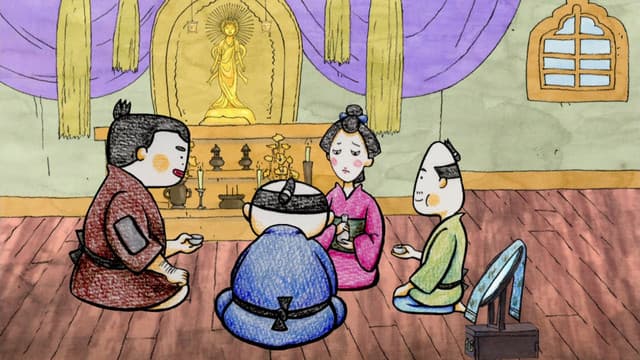 Furusato Saisei: Nippon no Mukashi Banashi, Yatsubakezukin | Even The Sardine's Head Begins with Faith | Onisuke and Hikoshichi