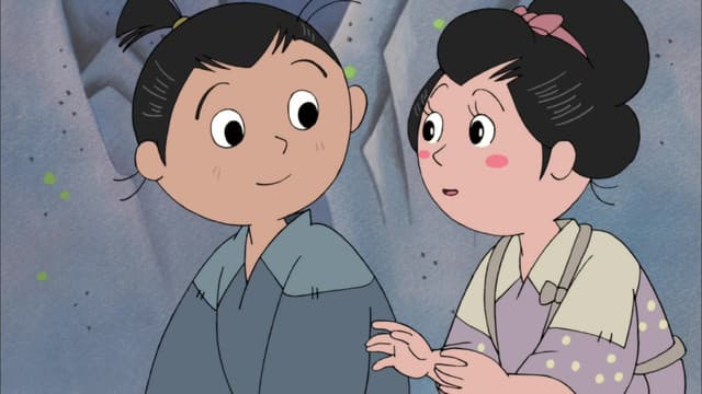 Furusato Saisei: Nippon no Mukashi Banashi, The Dragonfly Rich Man / The Fishwife / Ikkyuu-san's Funny Story