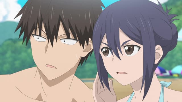 Uzaki-chan wa Asobitai!, Summer! The Beach! I Want to Test My Courage!