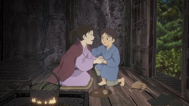 Furusato Saisei: Nippon no Mukashi Banashi, The Hiding Snow / The Three Riddles / The Deep Voice