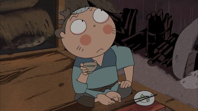 Furusato Saisei: Nippon no Mukashi Banashi, The Gold Horse of New Years / The Statue with an Umbrella / Odote-sama