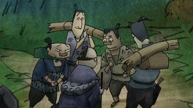 Furusato Saisei: Nippon no Mukashi Banashi, The Man Who Saw His Own Funeral | Ghost Road | Kissaku's Fall