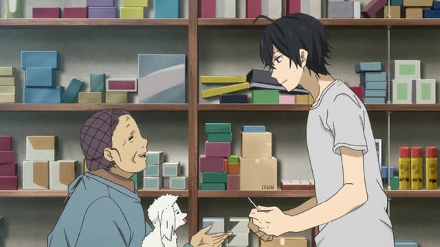 Barakamon, Mochi Thrown in Celebration
