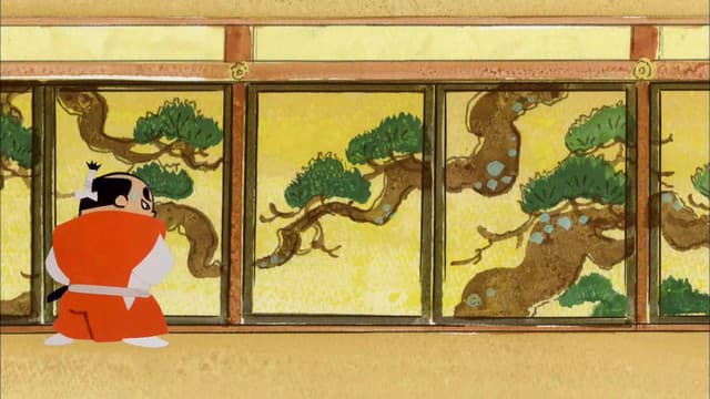 Furusato Saisei: Nippon no Mukashi Banashi, Sumo Inari / The Fava Bean, Straw, and Charcoal / The Man of the East & the Man of the West