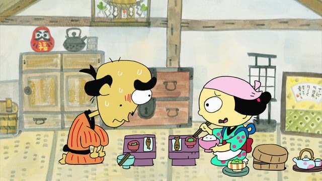 Furusato Saisei: Nippon no Mukashi Banashi, Careless Soukurou | The Decapitated Priest Statue | Genji and the Hood