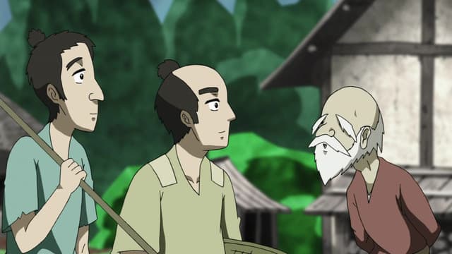 Furusato Saisei: Nippon no Mukashi Banashi, The Hornless Sazae | The Willowleaf Fish | The High Priest Who Came to the Village