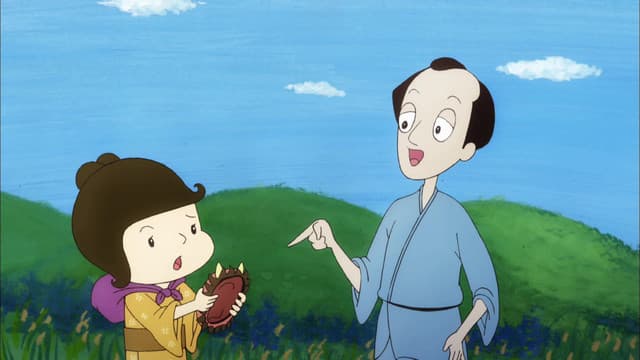 Furusato Saisei: Nippon no Mukashi Banashi, The Three Masks / The Tengu's Magic Cloak / The Flying Door