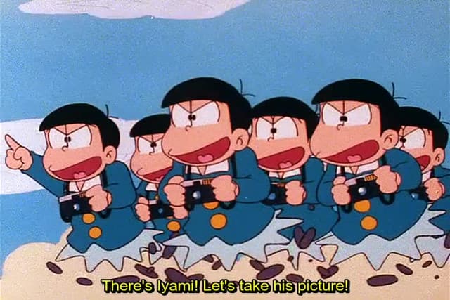 Osomatsu-kun (1988), Deformed in Front of the Camera-zansu!