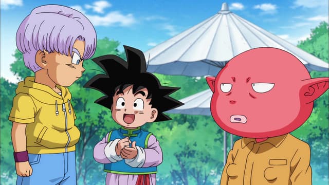 Dragon Ball Super, Trouble at the Victory Celebration! Showdown at Last?! Monaka vs. Son Goku