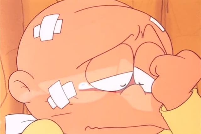 Osomatsu-kun (1988), Hatabou Musters Up Courage.