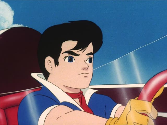 Mach GoGoGo, RACE THE LASER TANK