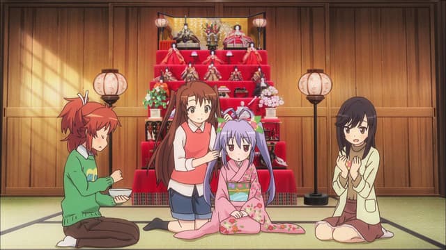 Non Non Biyori, I Became a Ghost and Tried Hard