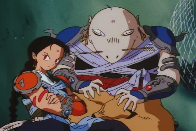 Inuyasha, Shippo and the Thunder Brothers