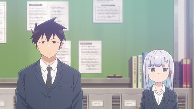 Aharen-san wa Hakarenai, A Transfer Student, Huh?
