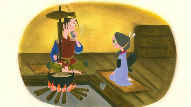 Furusato Saisei: Nippon no Mukashi Banashi, The Crane Repays a Debt | Chinchin Kobakama | The Monster and the Mountain Grannie